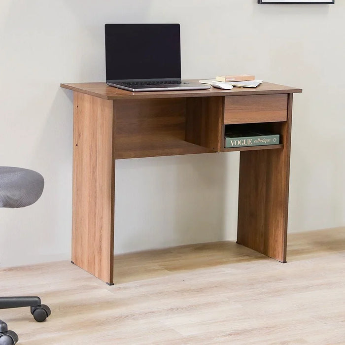 Maura Computer Table Office Desk Workstation Modern PC Laptop Gaming Table Wooden Study Table For Home Office L 90 x W 45 x H 75 cm Columbia