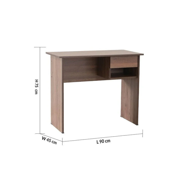 Maura Computer Table Office Desk Workstation Modern PC Laptop Gaming Table Wooden Study Table For Home Office L 90 x W 45 x H 75 cm Columbia