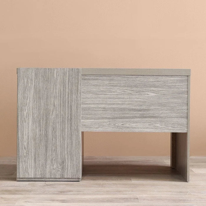 Saturn Office Desk Computer Table Office Desk Workstation Modern PC Laptop Gaming Table Wooden Study Table For Home Office Made In Malaysia L 120.7 x W 60.3 x H 78.4 cm Grey Oak