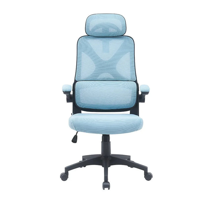 Modway Office Chair High Back Ergonomic Gaming Chair Modern Home Desk Computer Chair 360Â° Swivel Office Chair Adjustable Height Chair L 61x32x58 cm  Blue/Black