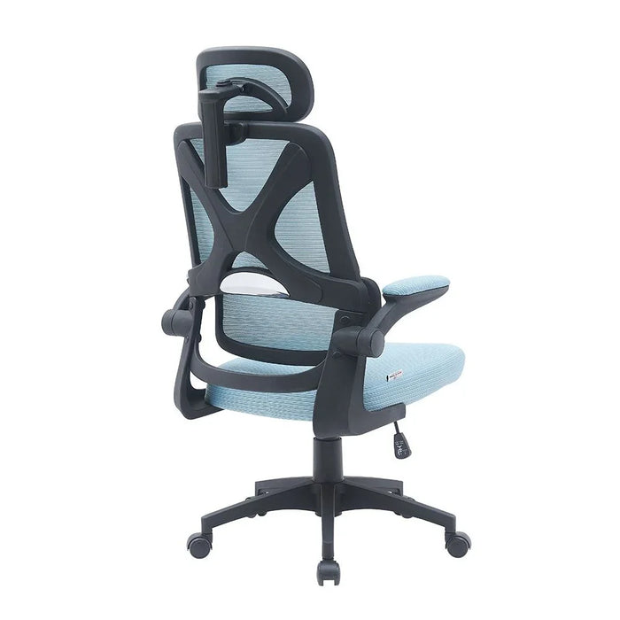 Modway Office Chair High Back Ergonomic Gaming Chair Modern Home Desk Computer Chair 360Â° Swivel Office Chair Adjustable Height Chair L 61x32x58 cm  Blue/Black