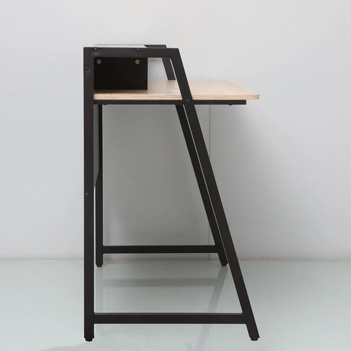 Gracyn Study Desk Computer Table Office Desk Workstation Modern PC Laptop Gaming Table Wooden Study Table For Home Office Oak/Black