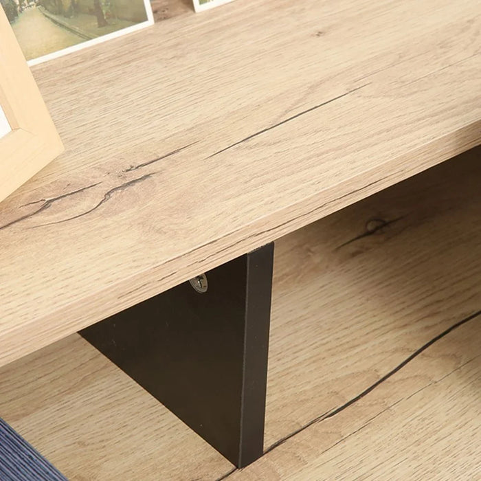 Gracyn Study Desk Computer Table Office Desk Workstation Modern PC Laptop Gaming Table Wooden Study Table For Home Office Oak/Black