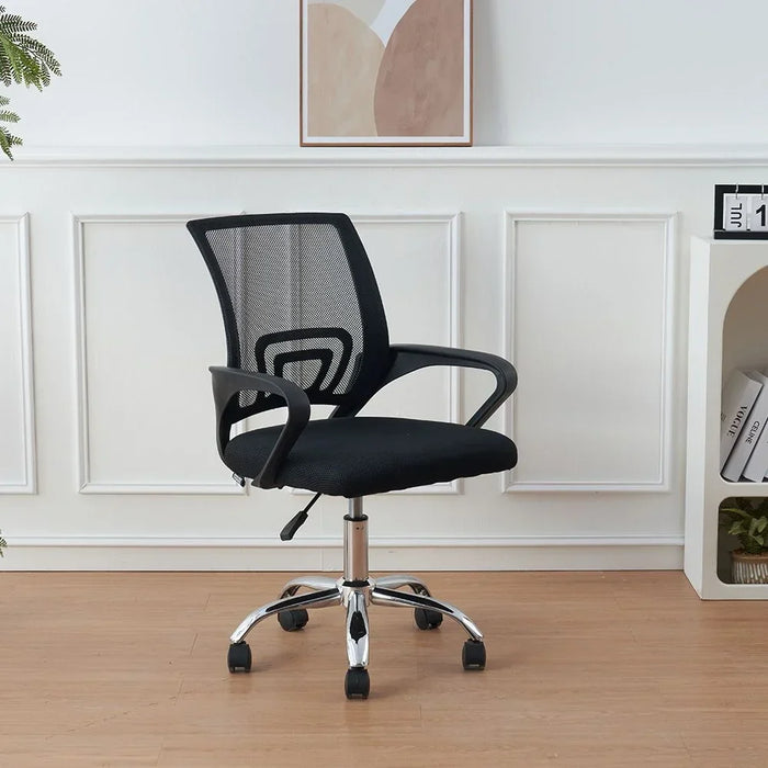 Herald Office Chair - Black/Chrome