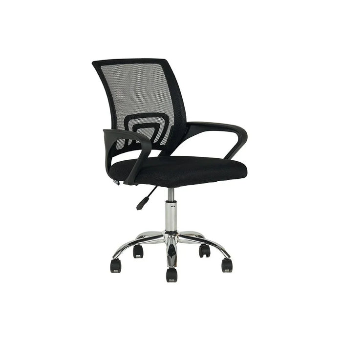 Herald Office Chair - Black/Chrome