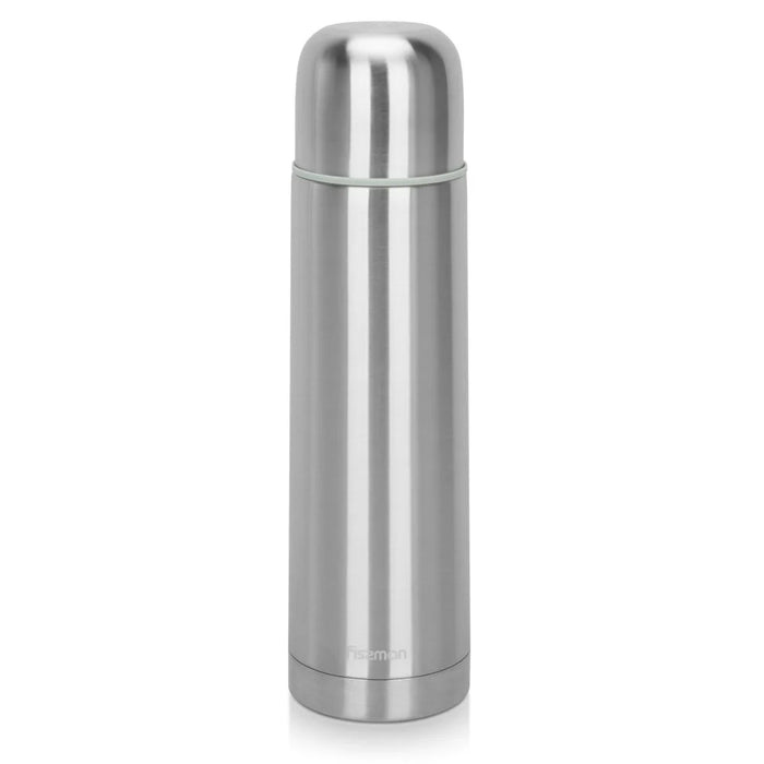 Fissman Double Wall Vacuum Flask - Stainless Steel - 1000 ml