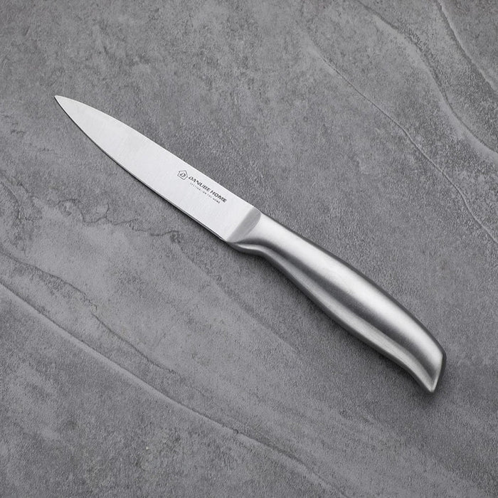 Danube Home Chef'S Delight Celina Utility Knife 5 Inch Sharp Stainless Steel Blade Ergonomic Handle Versatile For Slicing Dicing And Chopping Essential Kitchen Tool