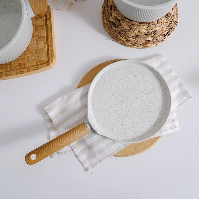9-Piece Chef's Delight Radiant Pro Cookware Set Pofa Free Marble Nonstick Coating