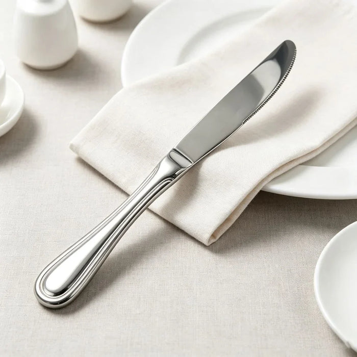 Tahani 24-Piece Cutlery Set – Premium Stainless Steel Flatware Set with Forks, Knives, Spoons for Dining and Kitchen, Elegant Durable Design, Ideal for Home, Parties & Restaurants -Serves 6