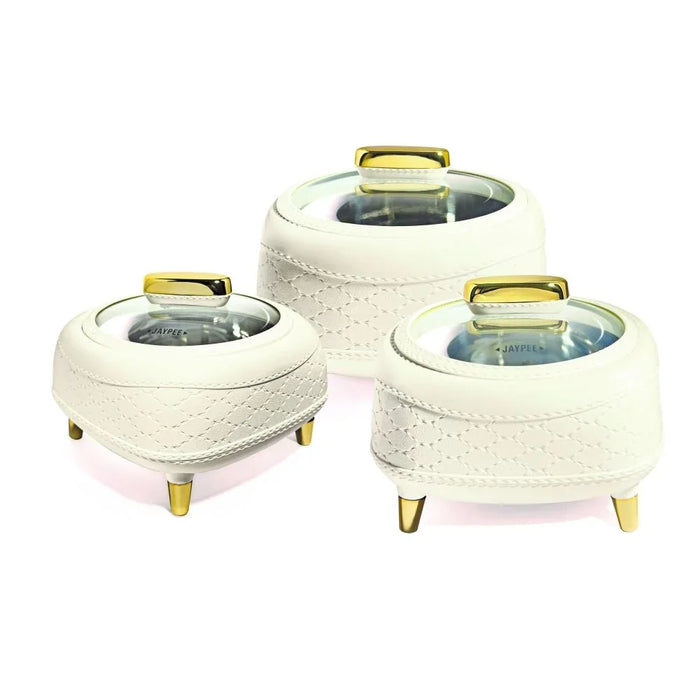 Kingston Klass Casserole Set 3Pc 1500ml 2000ml 2500ml Hot Pot