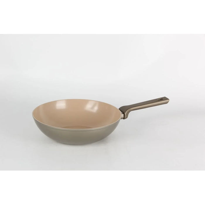 Orchid Wok Pan 28cm Nonstick Deep Fry Pan Cooking Wok