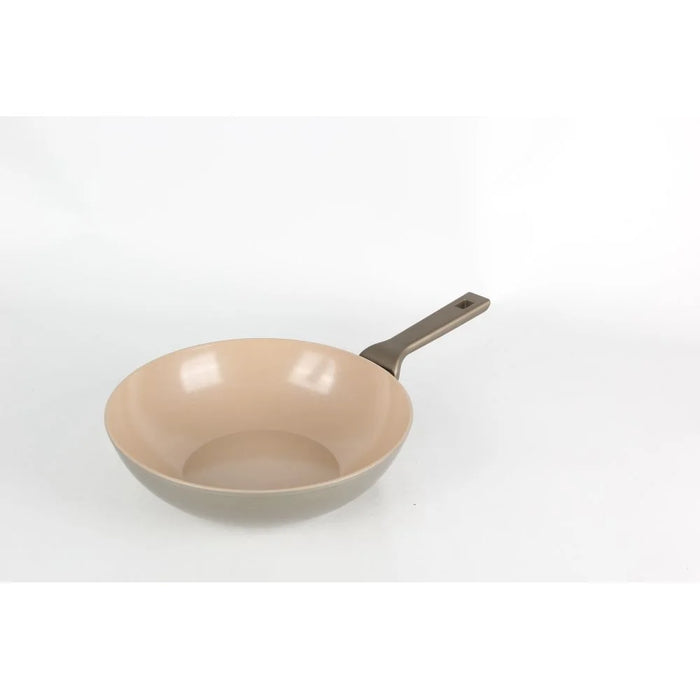 Orchid Wok Pan 28cm Nonstick Deep Fry Pan Cooking Wok