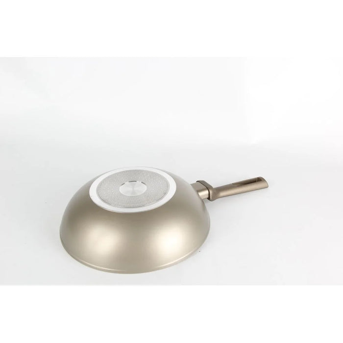 Orchid Wok Pan 28cm Nonstick Deep Fry Pan Cooking Wok