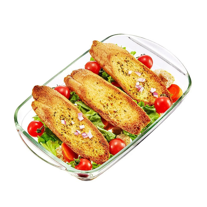 Borosilicate Rectangle Baking Tray – 2000ML