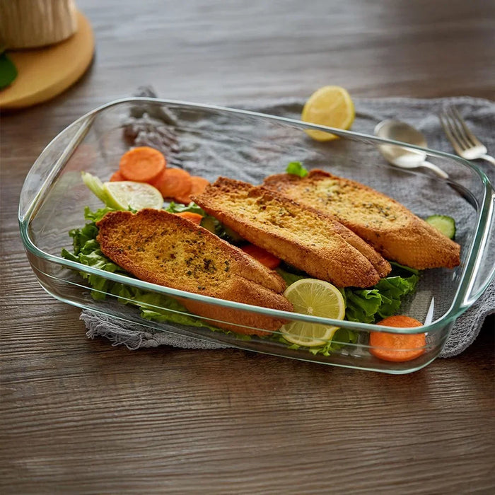 Borosilicate Rectangle Baking Tray – 2000ML