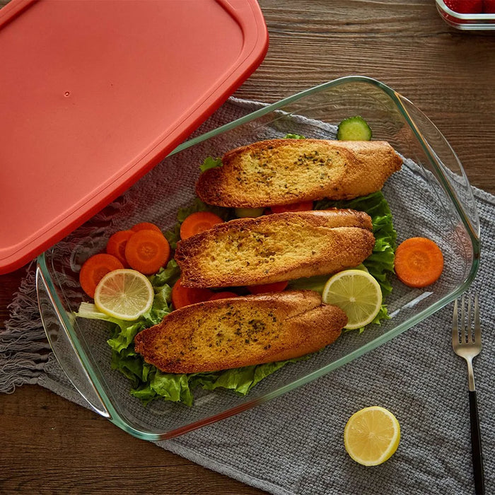 Borosilicate Rectangle Baking Tray – 2000ML