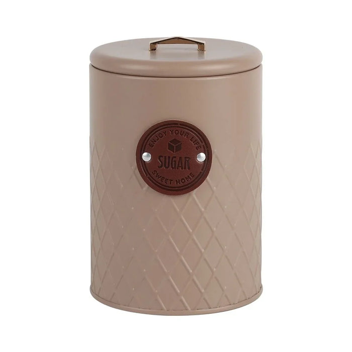 Bistro Bliss 3-Piece Metal Storage Set - Brown