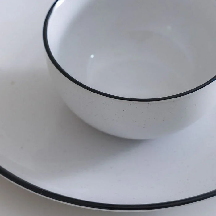 Noor 16-Piece Stoneware Dinner Set for Home Dining