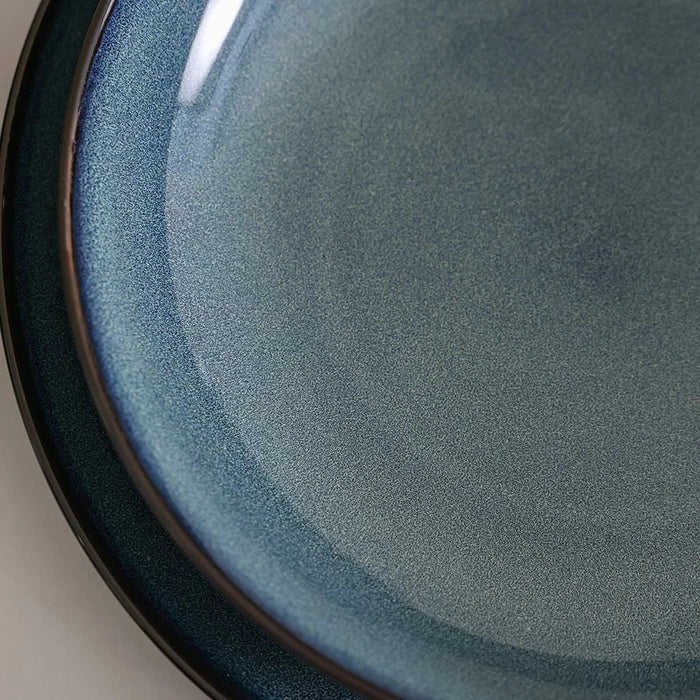 Bahri 30-Piece Stoneware Dinner Set - Blue - Serves 6