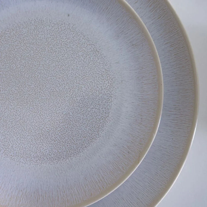 Rimal 24-Piece Stoneware Dinner Set - Serves 6 | White