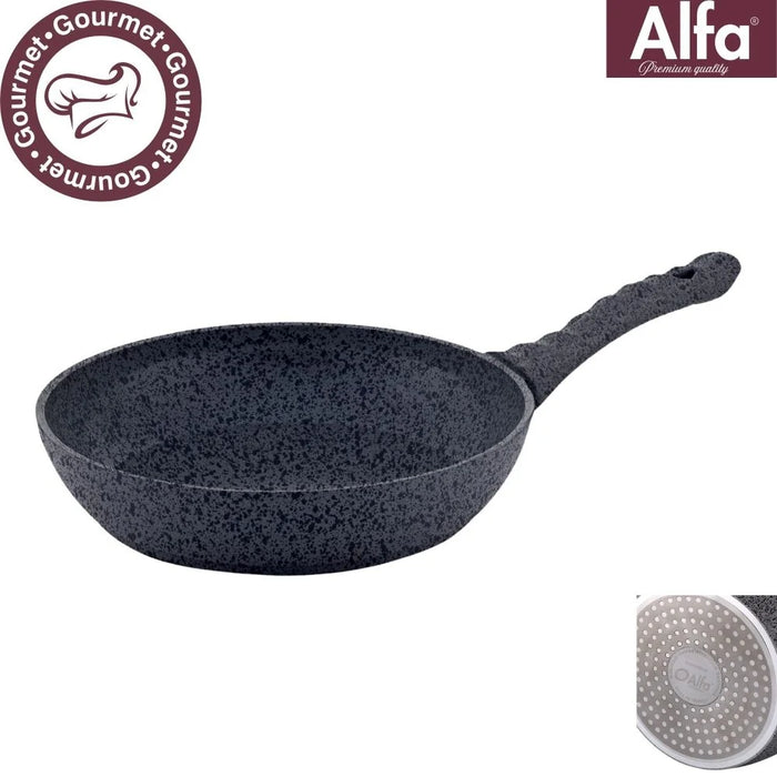 Alfa Swiss Stone Granite Frypan 24CM