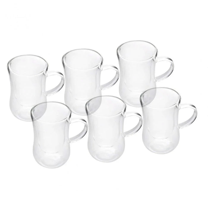 Neoflam 6-Piece Double Wall Borosilicate Glass Set-100ml