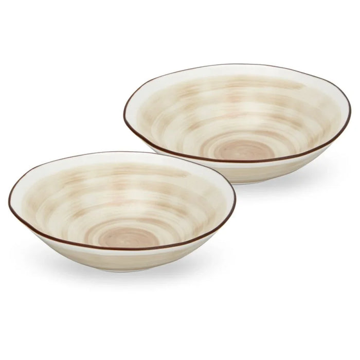 Fissman Set Of 2 Deep Plates Glide 18 Cm (Porcelain)