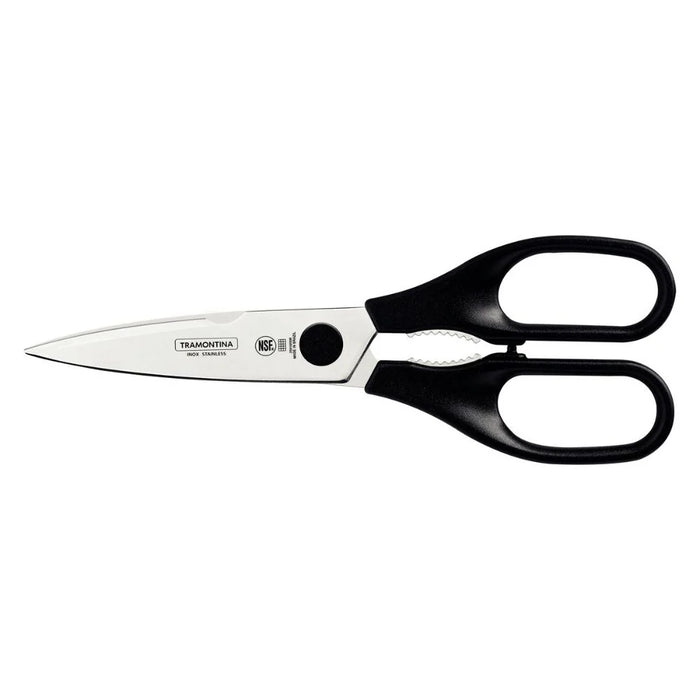 Tramontina 8 Inch Multi-Purpose Scissors Supercot 25918108, Multi Colour, Stainless steel with Stainless Steel and Polypropylene, Kitchen Scissors For Meal Preparation