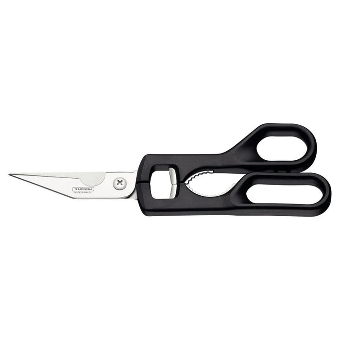 Tramontina 9 Inch Kitchen Scissors Supercort 25920169, Multi Colour, Stainless steel with Stainless Steel and Polypropylene