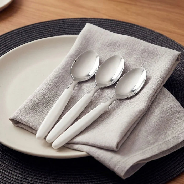 Tramontina 3 Piece Tea Spoons Set Ipanema 23367380, Multi Colour, Stainless Steel, Spoon Set For Meal Preparation