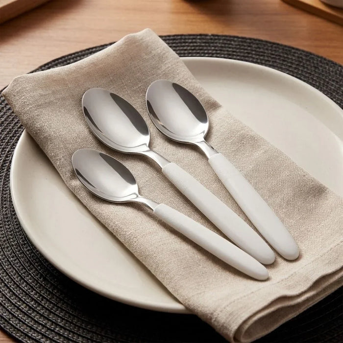 Tramontina 3 Piece Table Spoons Set Ipanema 23363380, Multi Colour, Stainless Steel, Spoon Set For Meal Preparation