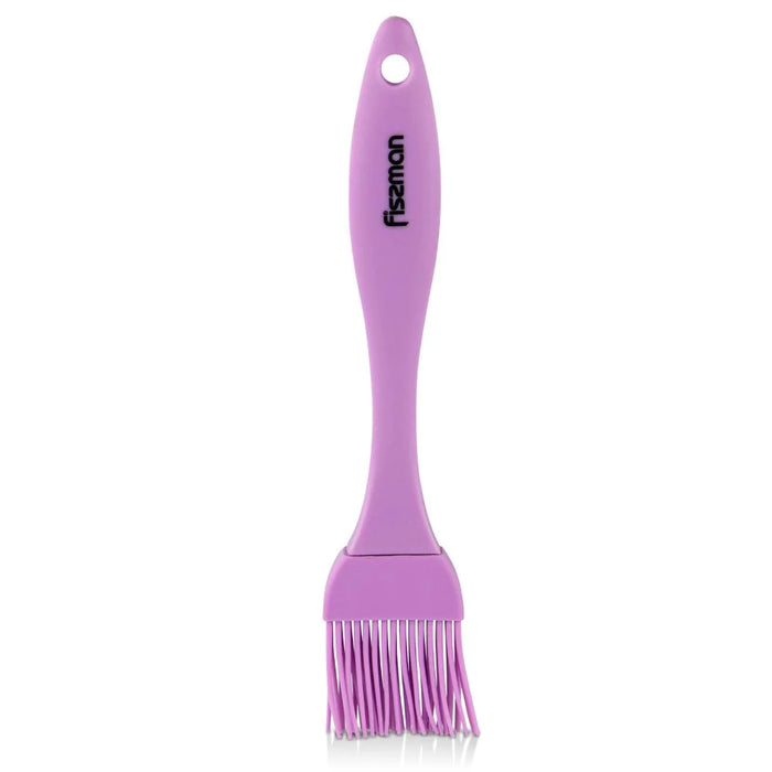 Fissman 8 Inch Silicone Brush, Multicolour Kitchen Basting Brush For Baking Grilling And Cooking Prep