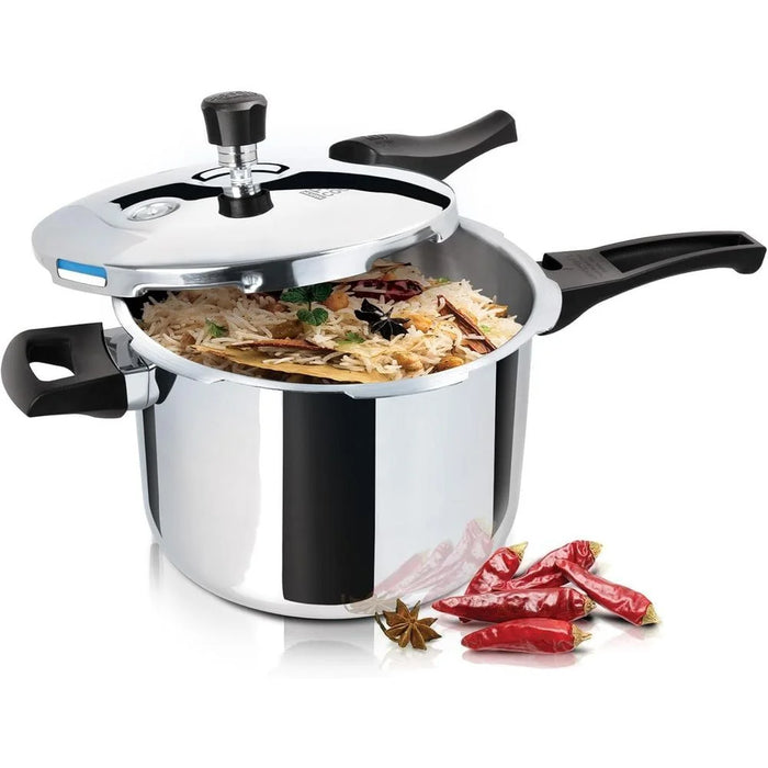 Milton Pro Cook Triply Stainless Steel Pressure Cooker 5.0L - Silver