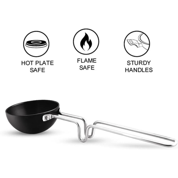 Black Tadka Pan for Tempering Spices