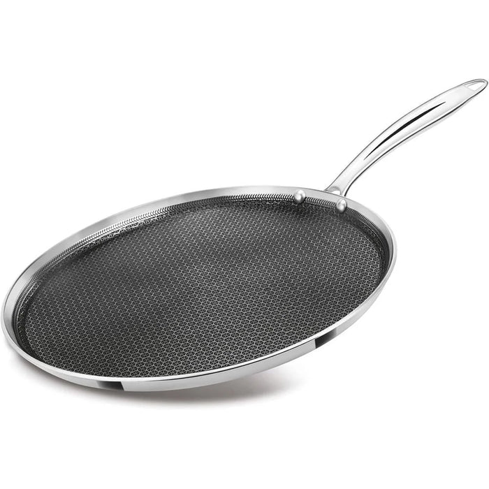 Stainless Steel Cooking Strainer - Silver