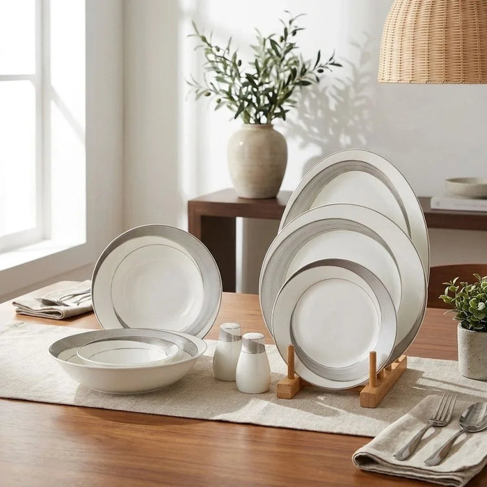 Crimora 29-Piece Dinner Set - Serves 6 - Multi Color