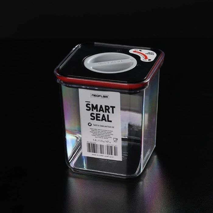 Neoflam Smart Seal Dry Storage Container - 2100 ml - Clear Plastic