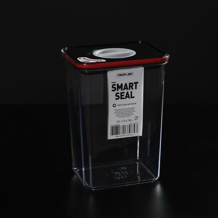 Neoflam Smart Seal Dry Storage Container - 2800 ml - Clear
