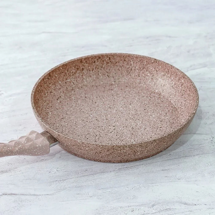 7-Piece Pink Granite Cookware Set