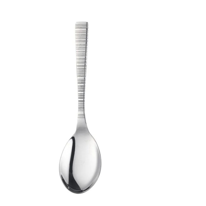Orchid Sapphire Stainless Steel Serving Spoon, Silver