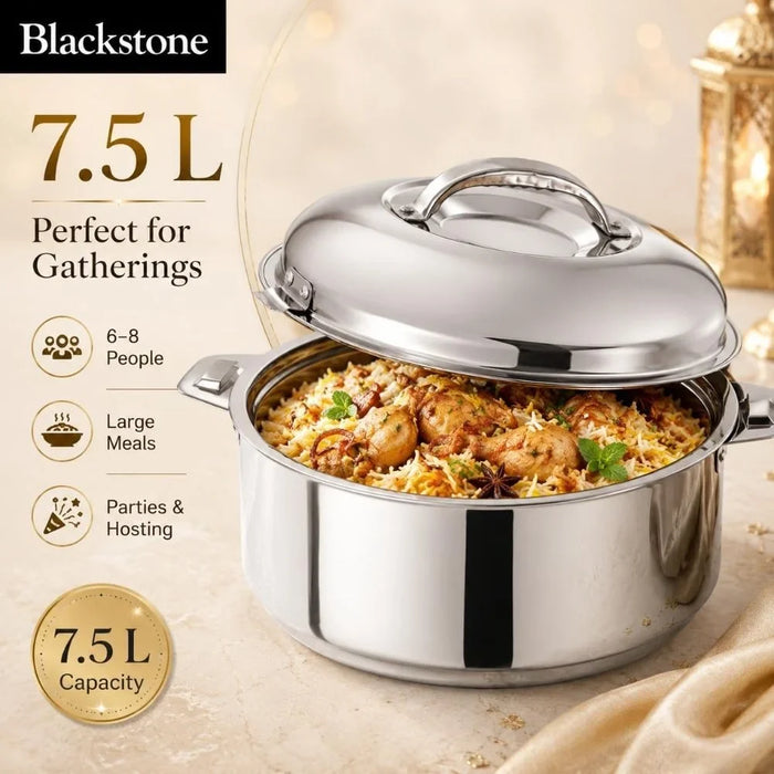 Stainless Steel Insulated Hotpot Casserole 7.5L