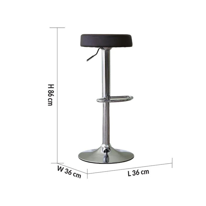Reina Bar Stool Brown
