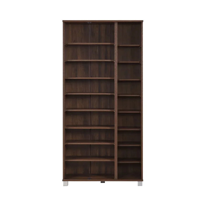 Sandor 3 Door Tall Shoe Rack for 44 pairs - Columbia Oak