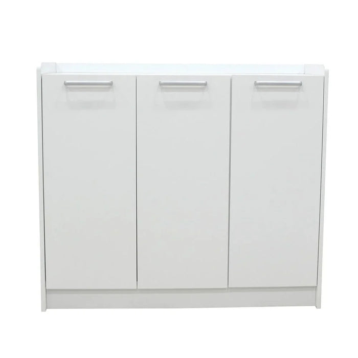 Supreme 3Door Shoe Rack 24 Pairs -White