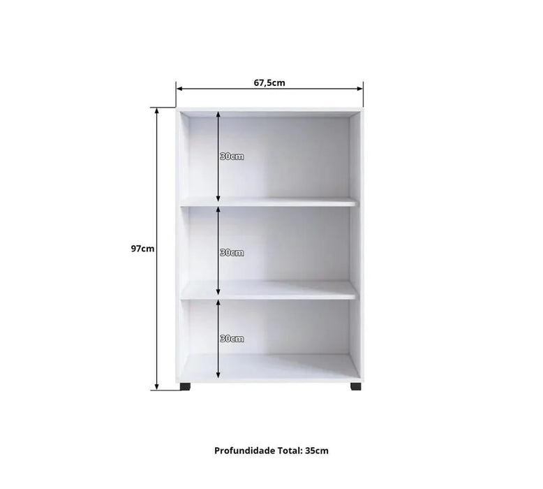 Grovil Laundry Cabinet Modern Design Wooden Laundry Organiser Cupboard Space Saving Display Storage Rack For Home 67.50x35x97 cm White