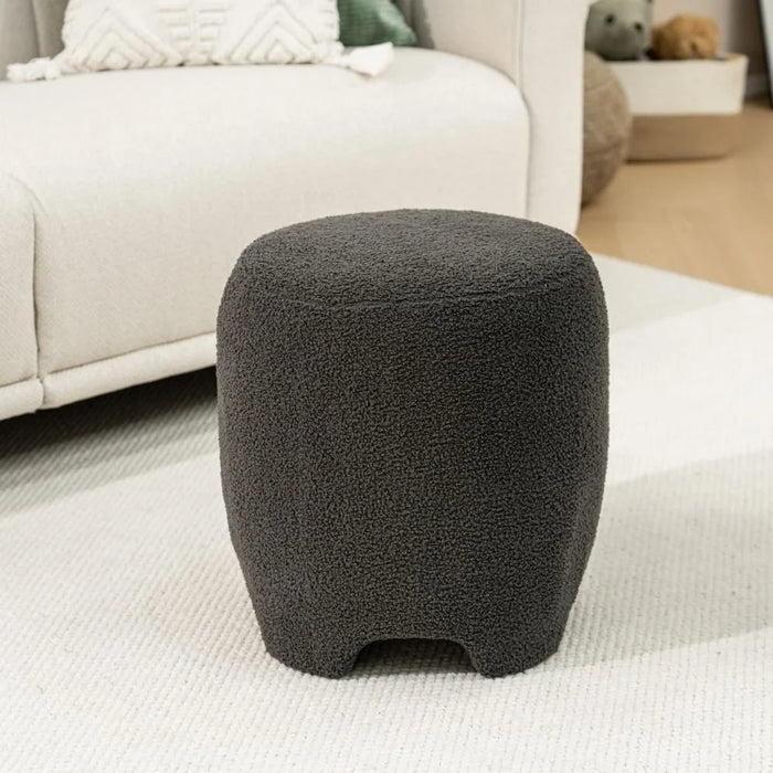 Lunna Ottoman - Grey