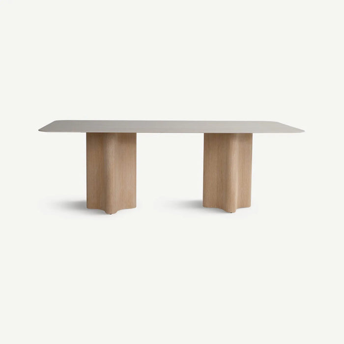 Delory 6 Seater Dining Table Multi Color