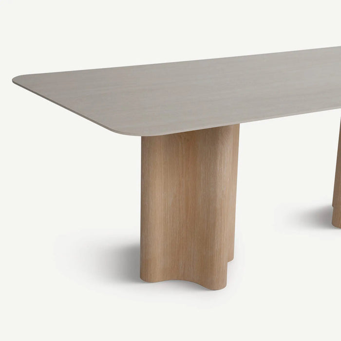 Delory 6 Seater Dining Table Multi Color