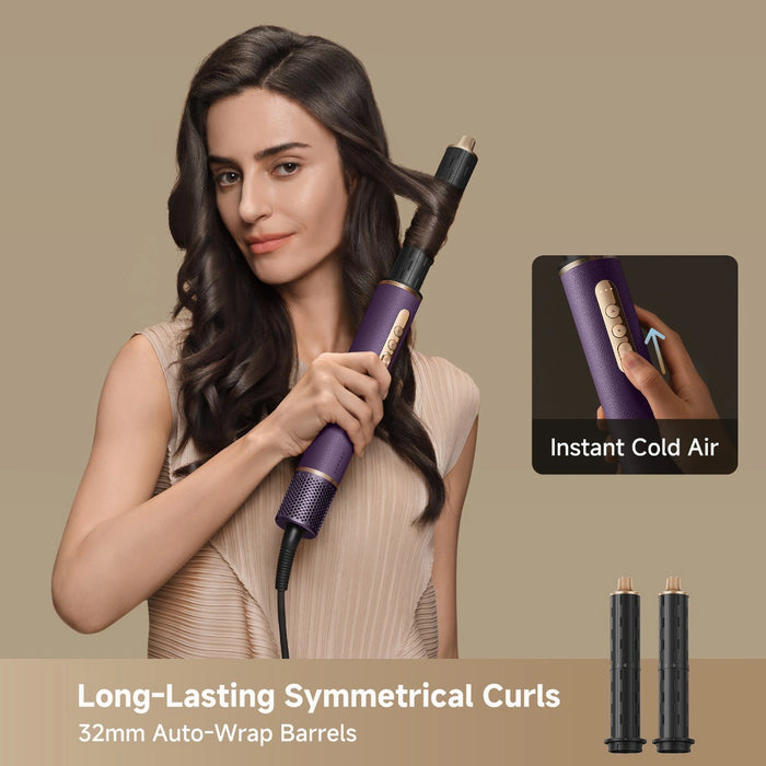 Dreame Airstyle Pro | 7-In-1 Hair Drying & Styling Tool Kit | 1300 W  | AMF18A-PURPLE