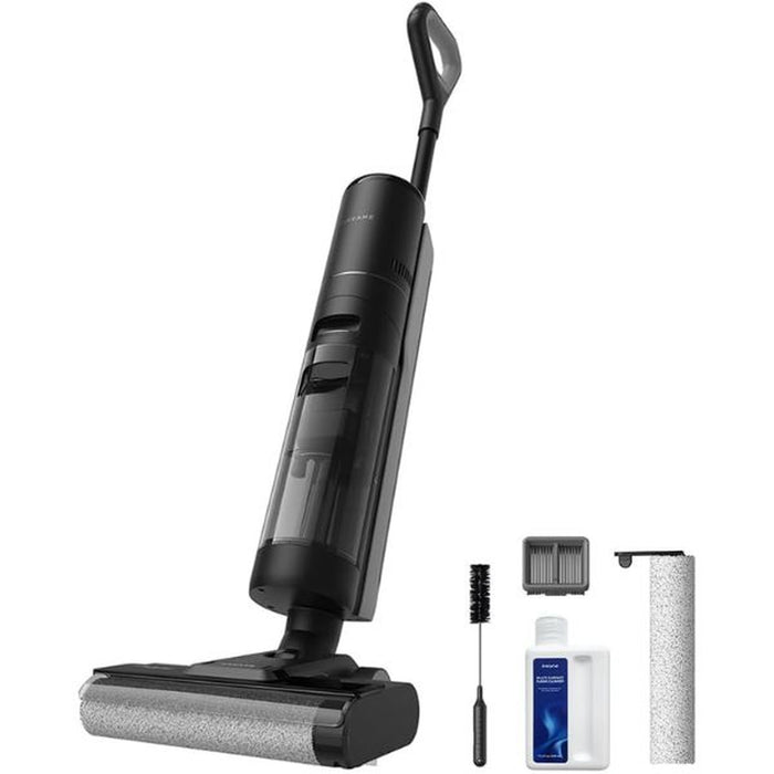 Dreame  Cordless Wet Dry Vacuum Cleaner| All-in-One Floor Washer with Self-Cleaning| Enhanced Edge Cleaning| Smart Dirt Detection| LED Screen Display| Ideal for Sticky Messes and Pet Hair|HHR14A